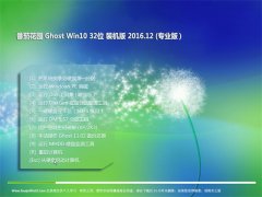 ѻ԰Ghost Win10 32λ װv2016.12(Լ)