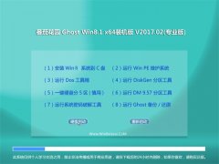 ѻ԰Ghost Win8.1 64λ װȶ2017V02()