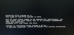 ʱԹ˾Win7ʾchecking file system on cԭ