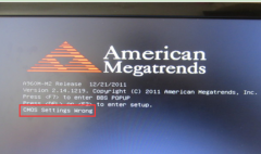ܲ԰Win7ϵͳʾcmos setting wrongĽʩ
