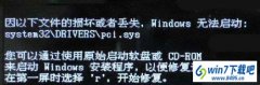 win10ϵͳ������ʾpci.sys�ļ��𻵻�ʧ�ķ�������